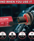 Induction Bolt Heater Kit 110V 1200W Beast Magnetic Tool heating rusted bolt, sparks free, precision heating for auto repair.