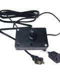 Two Stage Rotary Dimmer Switch For Cabinets And Furniture With Hi Low Dimmer Harness 24 Inch Female Extension Heavy Duty Hi Power Cord
