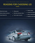 Fuel Saver Chip For Gasoline Cars Eco Tuning Box That Helps You Save About 15 Percent On Gas Plug And Play Easy To Install Widely Compatible Real World Fuel Economy Boost For Daily Driving poster with car and benefits listed.