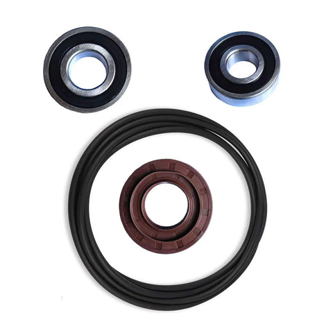 Front Load Washer Tub Bearings And Seal Kit Replacement For Lg Kenmore Sears Built Tough Appliance Repair Parts Includes Large And Small Bearings Quick Swap Fit Compatible With 4036Er2004A And 4036Er4001B - includes dual sealed bearings and silicone gasket.