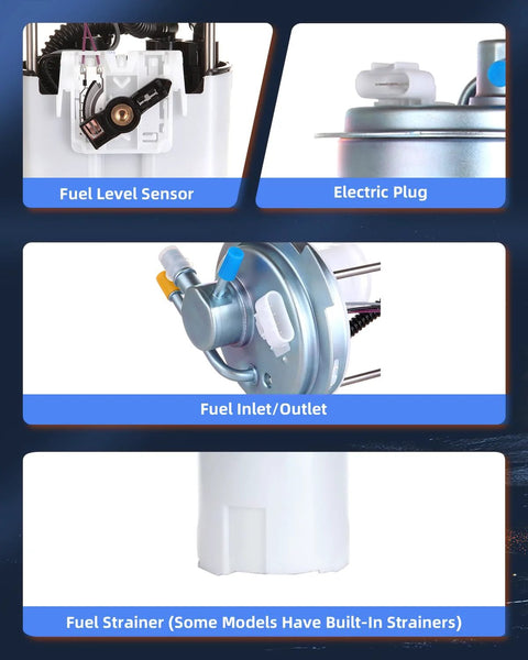 Fuel Pump Replacement E3678M For Chevrolet Express 1500 2500 3500 And GMC Savana 1500 2500 3500 Gas 2004-2008 Components