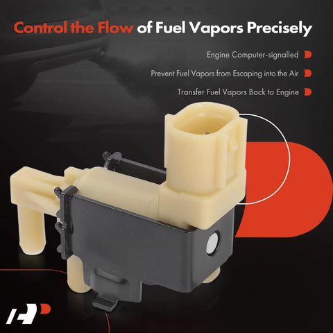 Vapor Canister Vent Solenoid Valve For Toyota Corolla 2000 to 2004 Matrix 2003 to 2004 and 2005 AWD Prizm 2000 to 2002 And Pontiac Vibe 2003 to 2005 1.8L Replacement EVAP Purge Valve Plug And Play Easy Install