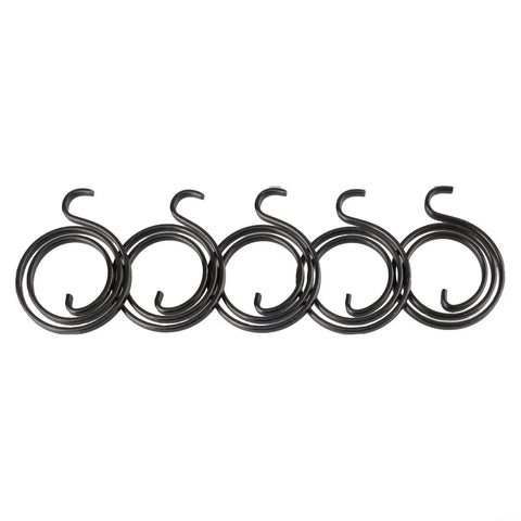 Fix Loose Door Knobs Fast With These Premium Stainless Steel 2.5 Turn Torsion Springs In Matte Black, 19mm ID, pack of 10