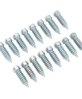 Tough As Nails M8 Snow Tire Screws 100 Piece Set tungsten steel spikes arranged in rows for easy use with trucks and tractors.