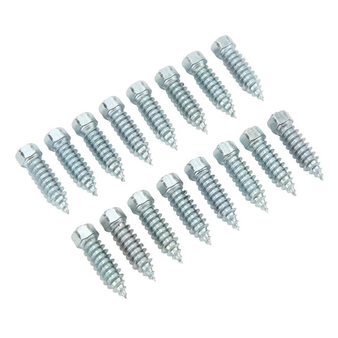 Tough As Nails M8 Snow Tire Screws 100 Piece Set tungsten steel spikes arranged in rows for easy use with trucks and tractors.