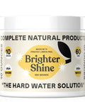 Brighter Shine Dishwasher Cleaner Powder With Lemon Citric Acid For Mineral Buildup And Hard Water Spots, Cleans Dishes And Glassware Like A Pro, Cuts Through Residue, 60 Uses, 10 oz jar