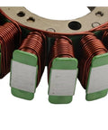 Premium Magneto Stator Kit Fit For Y R Y700 Y700R 2006 2024 12V Ignition System Works 4HP To 25HP Outboard Rigs No Relay Needed Box Fits Tiller Remote Housing Matches 396141 582281 Kickin Power Boost Smooth Operation Heavy Duty Repair Kit For Boat copper coil stator close-up