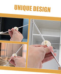Drop Leaf Lid Support Hinges For Flap Doors Four Pack Metal Cabinet Hardware Keeps Cabinets Quiet No Slam And Safe With Smooth Close For Small Kitchen Cabinets Sized Nine Point Zero Five By One Point Four Three By Zero Point Three Nine Inches on cabinet door