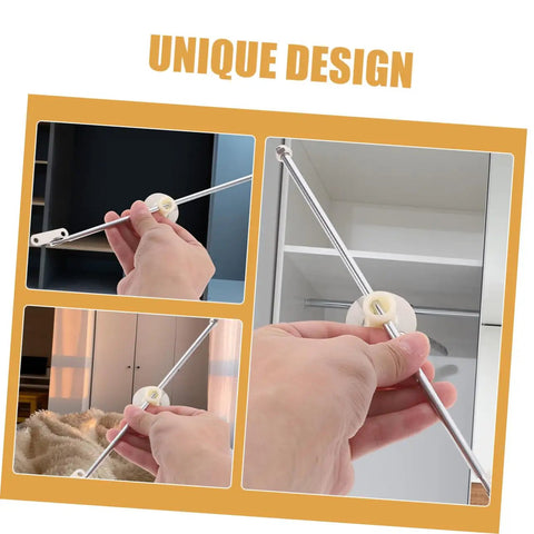Drop Leaf Lid Support Hinges For Flap Doors Four Pack Metal Cabinet Hardware Keeps Cabinets Quiet No Slam And Safe With Smooth Close For Small Kitchen Cabinets Sized Nine Point Zero Five By One Point Four Three By Zero Point Three Nine Inches on cabinet door