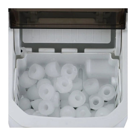Fast Freeze Countertop Ice Maker Delivering Quick Snap Cubes And No Fuss Automatic Cooling With Portable Compact Design for ice cubes in storage compartment