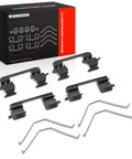 Premium Front Side Disc Brake Hardware Kit For Honda CR-V Civic With Rock Solid Reliability And Smooth Stopping Power To Keep Your Ride Safe And Slick On The Road, includes clips and springs