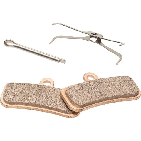 D02S Metallic Disc Brake Pads For Sintered Metal, High Performance Stopping Power In Wet Or Dry Conditions, One Size, with stainless components