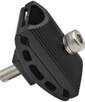 Black Aluminum Alloy Bicycle Seatpost Head Clamp for Seatpost and Saddle Tube strong seat clamp head, 1 piece replacement part
