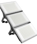 Heavy-Duty 600W LED Flood Light, 60,000 Lumen Ultra-Bright Outdoor Security Lighting With Wide Beam 6000K Daylight White