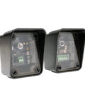 Monitored Thru Beam Photoeye Kit For Gates And Doors UL325 Compliant showing rugged casing and internal components