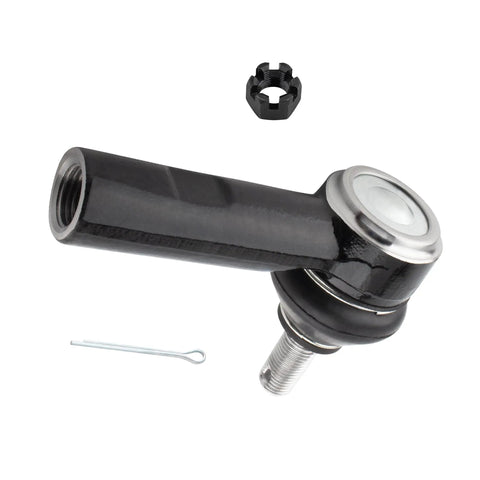 Front Outer Tie Rod Ends Left And Right For Pontiac Vibe And Toyota Matrix 2003 2008 ES3713 Set Of 2 Durable Steering Linkage For Smooth Responsive Ride black steel tie rod end with castle nut and cotter pin