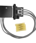 Toyota Tacoma HVAC Blower Motor Resistor With Wiring Harness Replacement For 2005 To 2020 Manual AC Controls