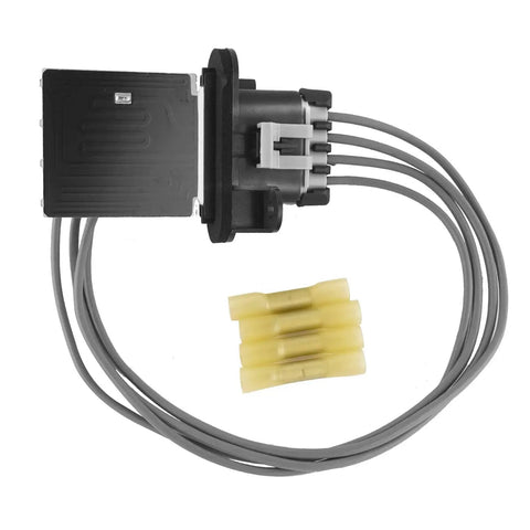 Toyota Tacoma HVAC Blower Motor Resistor With Wiring Harness Replacement For 2005 To 2020 Manual AC Controls