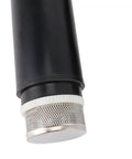 Close-up of the filter end of a Plug And Play Heavy Duty Sump Pump With 500 GPH Output and 16 Ft Max Lift Compact 18V Battery Operated Utility Pump.