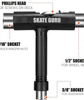 Tool for Outdoor Quad Roller Wheels 4 Pack Red Pulse Lite 62x33mm 78A with various socket sizes and Phillips head