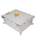 Waterproof junction box, heavy-duty explosion-proof outdoor electrical box, gray metal, IP66, Amazon BISS