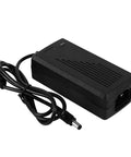 Go-To AC To DC Power Adapter 100V-240V To 12V 5A 60W Converter With 5.5x2.5mm Plug For LED Lights LCD Monitors And Industrial Automation Gear For All Your Gear Needs, black plastic adapter with cable and barrel plug