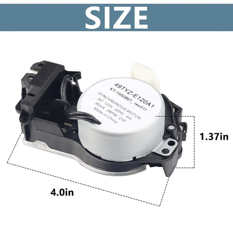 Washer Shift Actuator Replacement For Whirlpool Washers Plug And Play Direct Fit Replaces W10913953 with size details