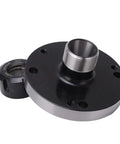 ER25 Collet Chuck 100mm Carbon Steel Tool Holder For CNC Milling Machines And Lathes 0.005 Inch Precision Accuracy Stable Tool Holding For Machinists Pro Grade Workshop Collet Set, front view