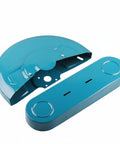 Sturdy Metal Grinding Wheel Guard for Cut Off Machines and Metalworking Tools, blue steel components
