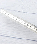 15 Cm Straight Ruler For Drafting And Math Class Double Sided Metal Tool Pro Grade Precision Measuring Ruler For School And Office