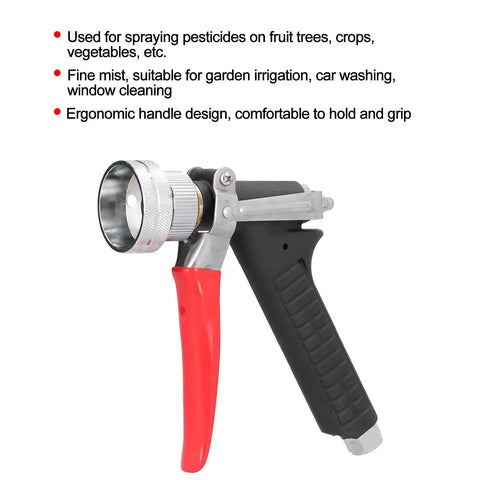 Adjustable High Pressure Water Sprayer For Fruit Trees Crops And Vegetables, Ergonomic Handheld Sprayer For Effortless Watering