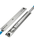 Beefy Heavy Duty Locking Drawer Slides, Full Extension Ball Bearing, Side Mount Industrial Rail For Tool Boxes, 260 Lb Capacity