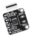 INA260 Current Voltage Power Sensor Module showing pins and connectors, compact design for reliable power management on DC platforms.