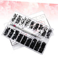 Solid Gear Carbon Steel Miniature Screw Assortment Loaded With Round Head Countersunk Bolts Inside A Compact Travel Kit.