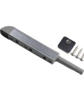 Magnetic Push To Open Cabinet Catch Latch For Drawer And Wardrobe Doors HandleFree Touch Release Secure Magnetic Cabinet Hardware Kit In Silver