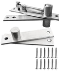 Hidden Pivot Hinges Stainless Steel For Wood And Secret Doors With 360 Degree Rotation Heavy Duty Invisible Hardware