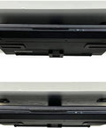 Under Desk Laptop Holder 3 Pack Mount Organizer Rack Storage Shelf For Keyboards Routers Modems Cable Boxes Heavy Duty, mounted view.