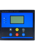 LCD ATS Intelligent Controller Module For Genset Panel, Auto Transfer Switch Control, front view with LCD screen and buttons