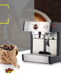 Professional Single Pump Semi Automatic Espresso Coffee Machine For Home Brew Barista Style Shots Stainless Steel Body 110 To 240V Easy Pull Espresso Durable Build Makes Rich Creamy Espresso Every Time next to coffee beans