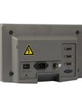 Heavy Duty Digital Calipers Plus Solid Three Axis Dro Setup Sds63v in rugged steel case showing back panel with connection ports.