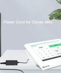 12V Replacement Power Cord For Mini C300 C400 Series WiFi Card Reader And Flex C401U Cradle K400 Starter Kit Base Power Cord