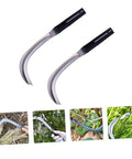Two portable reaping hooks for weeding and harvesting lightweight durable gardening tool with sharp edge ergonomic one handed grip easy carry