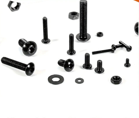 All In One 1305 Piece Metric Screw And Nut Kit With 10.9 Grade Alloy Steel Bolts Nuts Washers And Spring And Flat Washers on display