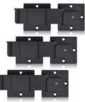 7.5 Inch Flip Gate Latch Lock With Padlock Hole 3 Pack Heavy Duty Aluminum Alloy Built Tough Adjustable Door Latch