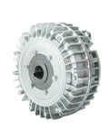 Hollow Shaft Magnetic Powder Clutch For Tension Control And Brake, 24V System, Rotating Casing Design With Hollow Brake Hole