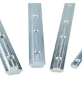 Four Piece V Slot T Slot 180 Degree Inline Connectors for Aluminum Profiles 2020 3030 4040 4545 Inside Joint Fittings Strip