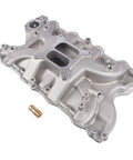 Dual Plane Intake Manifold Replacement For Ford 429/460 V8 Street Engines, Fits 1968 To 1987 Non EGR Big Blocks, Idle To 5500 RPM