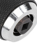 Close-up view of Solid Two Piece Tap Socket Set With 3/8 Drive Socket A Extractors, heavy duty alloy steel material.