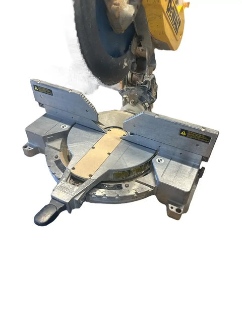 Zero Clearance Miter Saw Insert for DeWalt Saws DW715 DW703 DW704 DW705 DW706 DW716 Pro Grade Durable Noise Reducing Safe Woodworking Upgrade with miter saw in use