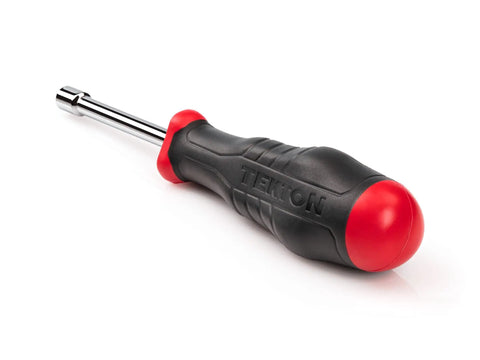 Everybit Tech Rescue Kit And 1 Quarter Inch Bit Driver Set With Case, black and red handle bit driver shown close up.